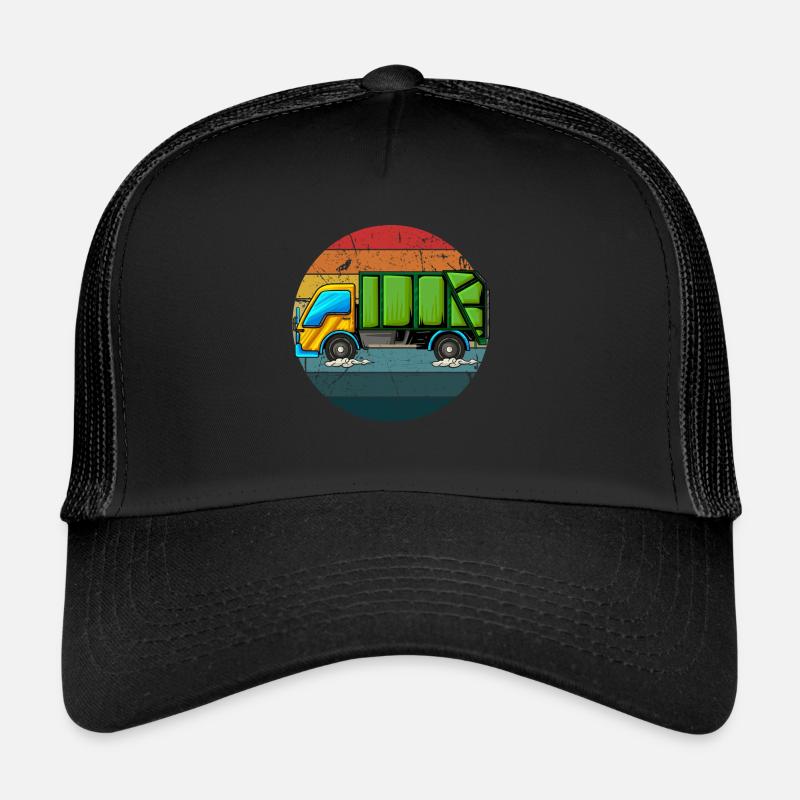 Garbage Man Cadeau Garbage Collection Waste Profession Casquette trucker 