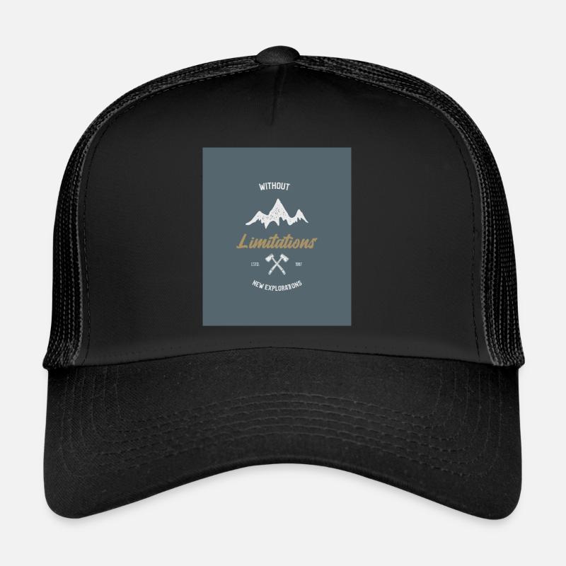 Sans limites Nouvelles explorations Casquette trucker 