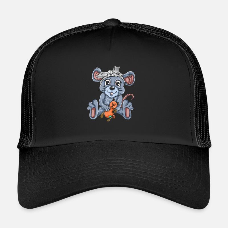 Mouse Mouse Gift Rat Rodent Mouse Lousemaus Trucker Cap