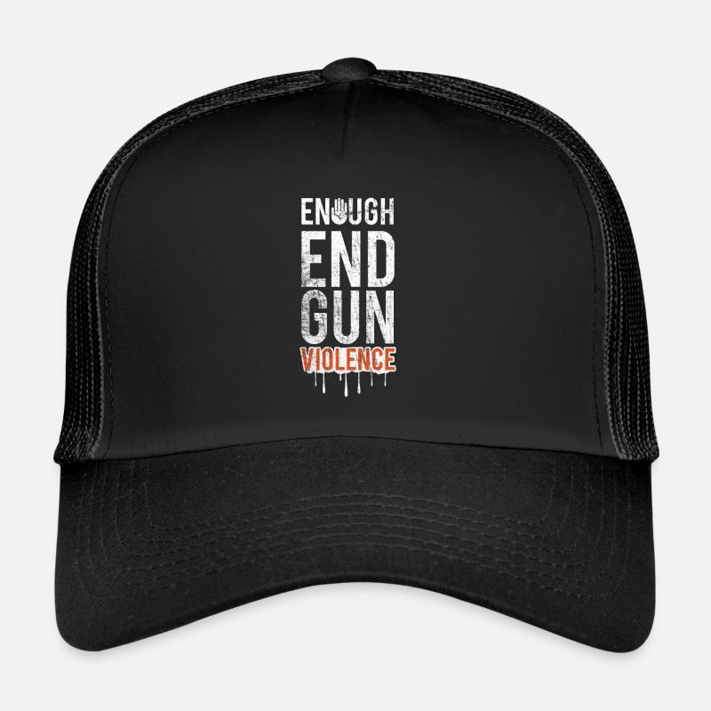 Assez mettre fin à la violence armée - Gouttes de sang Casquette trucker 