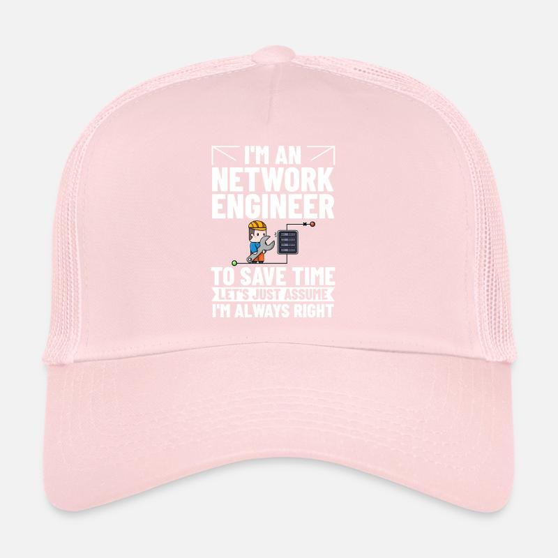 Netzwerkingenieur Network Engineer Computer Trucker Cap