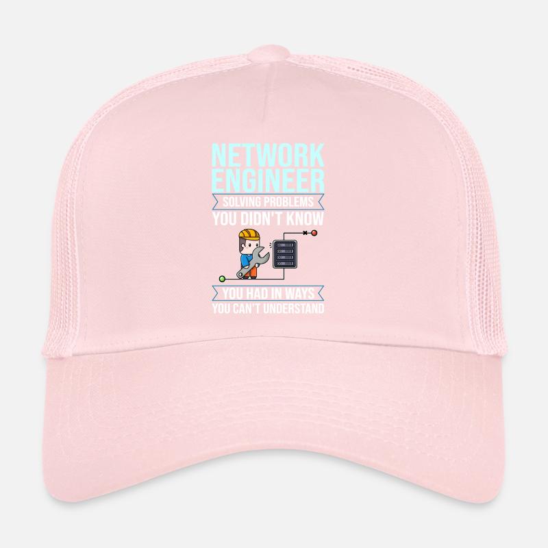 Netzwerkingenieur Network Engineer Computer Trucker Cap