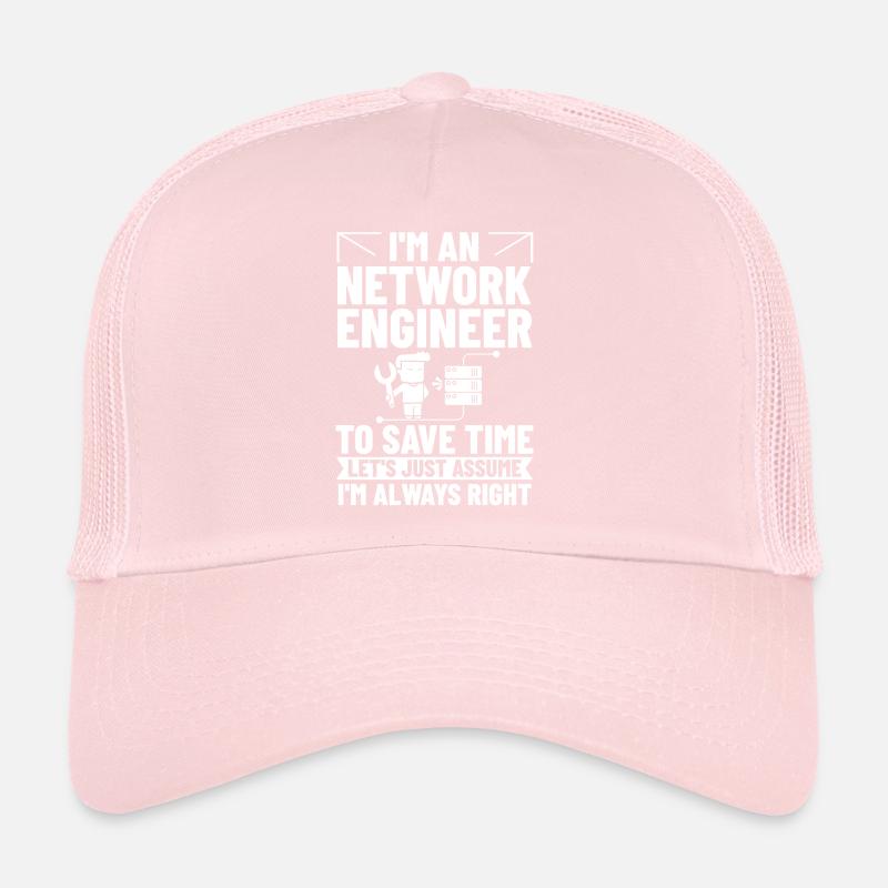 Netzwerkingenieur Network Engineer Computer Trucker Cap