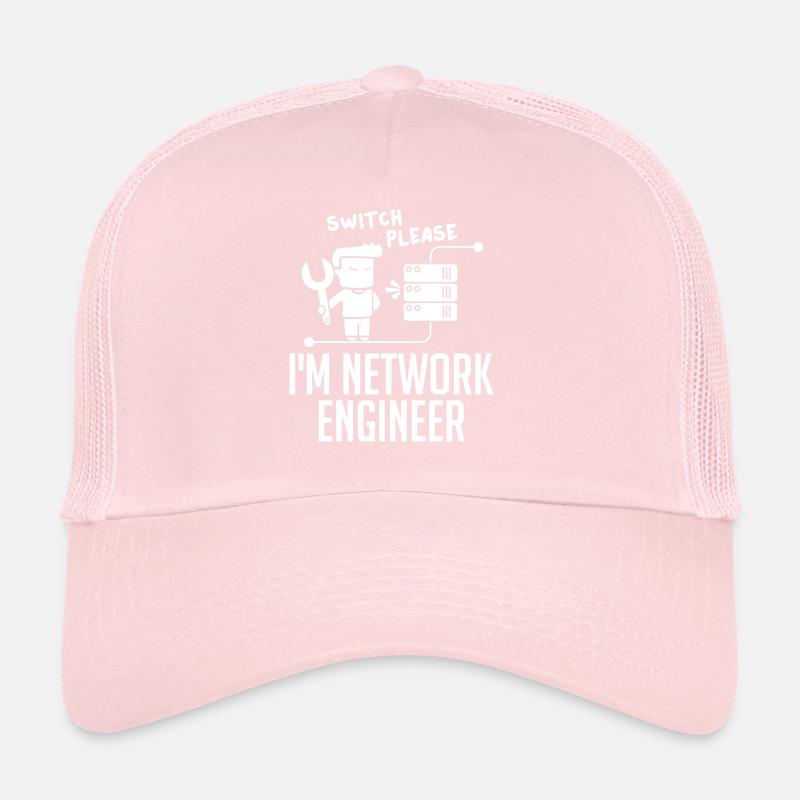 Netzwerkingenieur Network Engineer Computer Trucker Cap