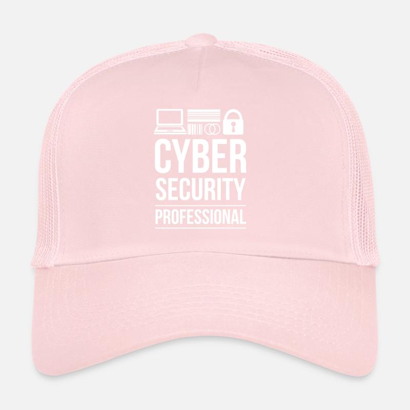 Cybersecurity Professional Hacking Hacker IT Security Trucker Cap