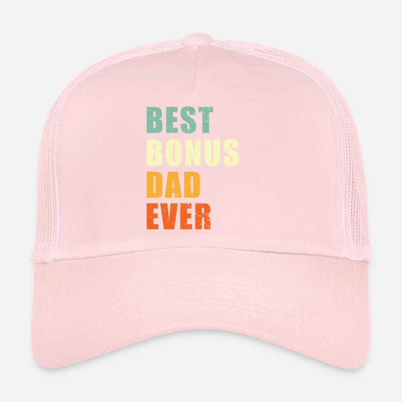 Best Bonus Dad ever Trucker Cap