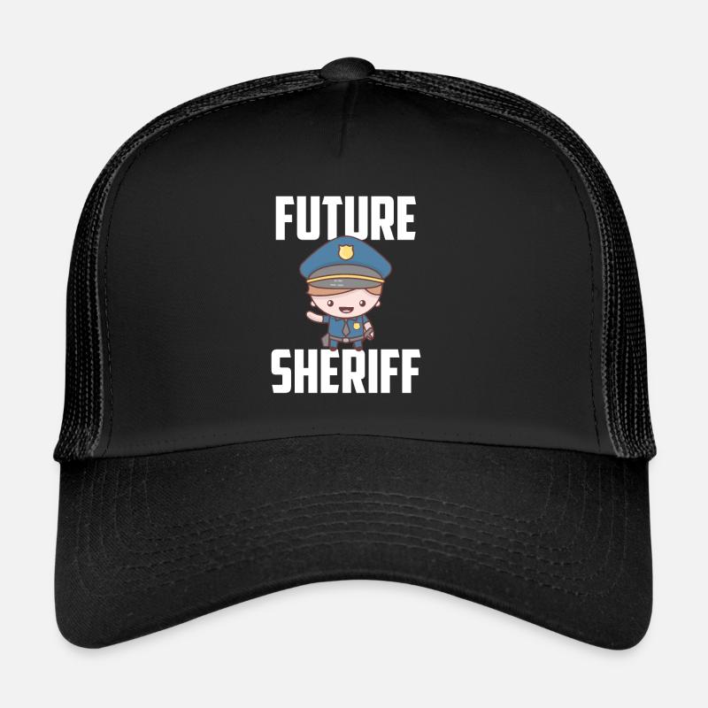 Future Sheriff with Junior Sheriffstern Trucker Cap