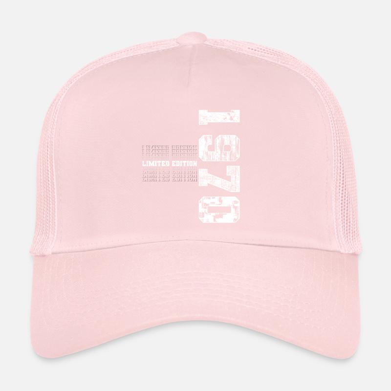 Édition limitée 1970 Année de naissance 1970 Cadeau Casquette trucker 