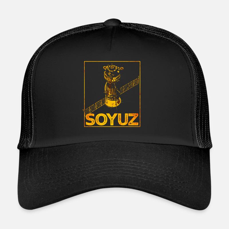 Soyuz spaceship Soviet Union Trucker Cap