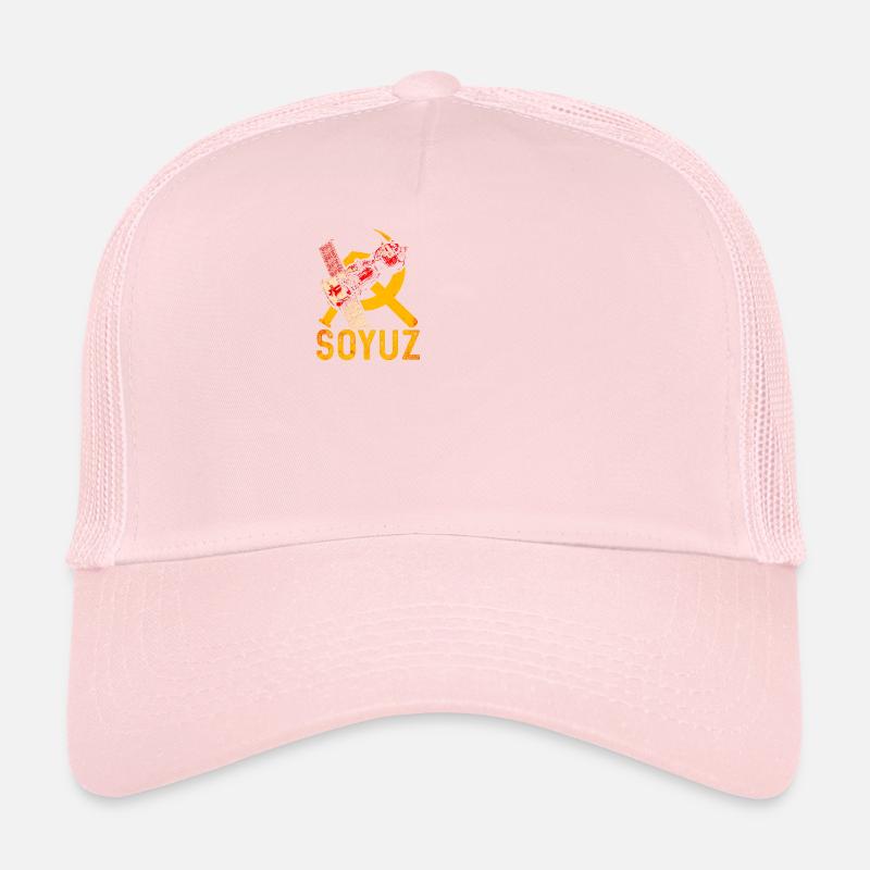 Soyuz spaceship Soviet Union Trucker Cap