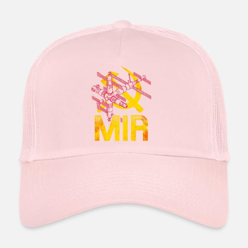 Soviet Space Station Mir Trucker Cap