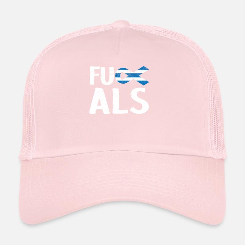 ALS-Bewusstsein Amyotrophe Lateralsklerose Trucker Cap