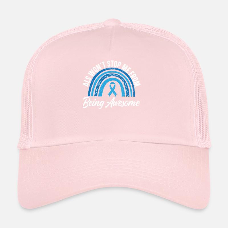 ALS wird mich nicht davon abhalten, ein großartiges ALS-Bewusstsein zu sein Trucker Cap