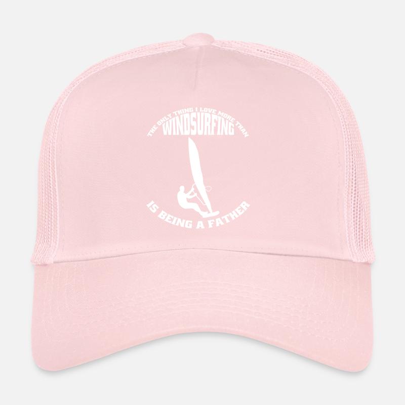 Windsurfer Father Surfing Kitesurfer Dad Windsurfing Trucker Cap