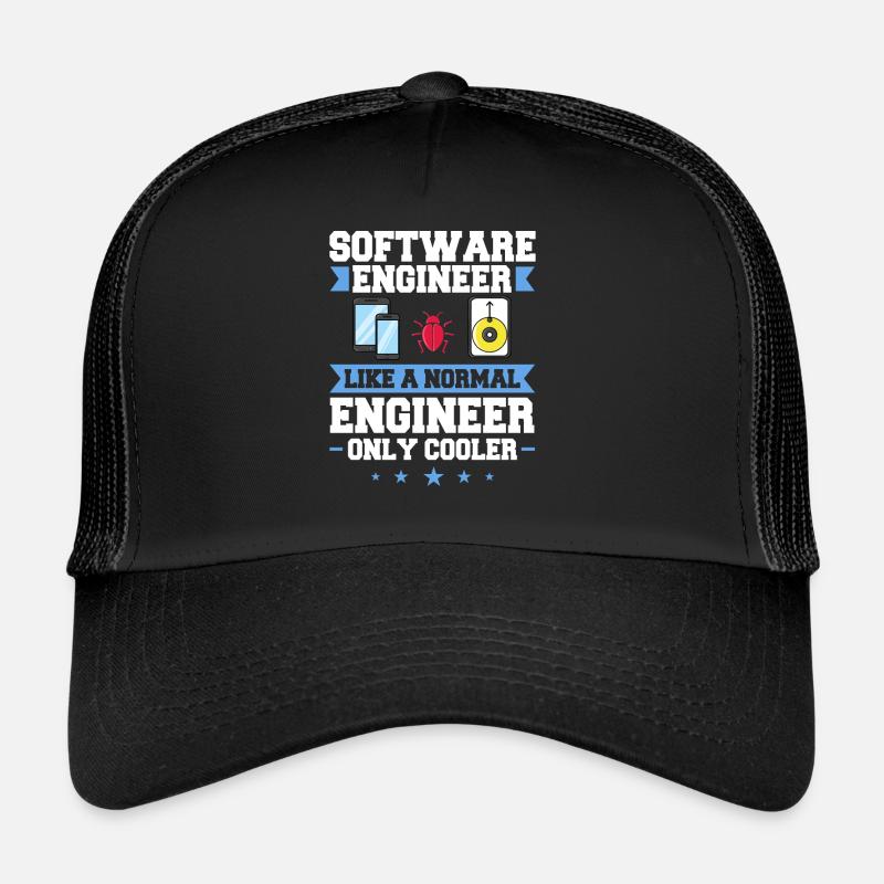 Software Engineering Software Engineering Engineer Trucker Cap
