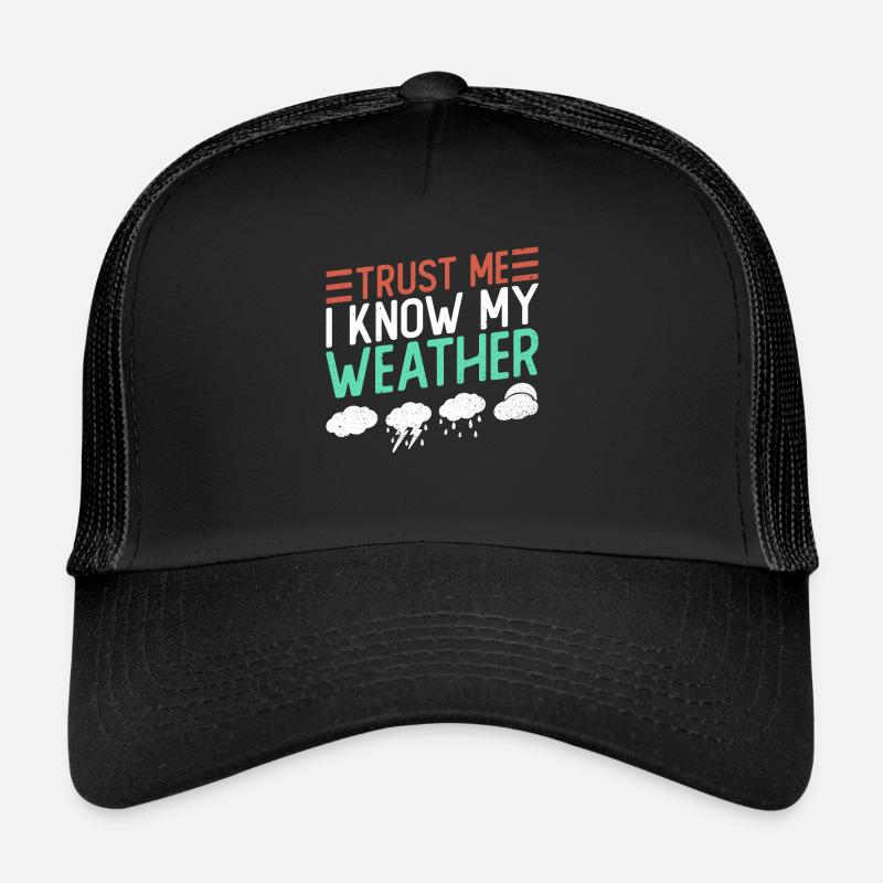 Météorologue Météo Climat Prévisions Météo Casquette trucker 