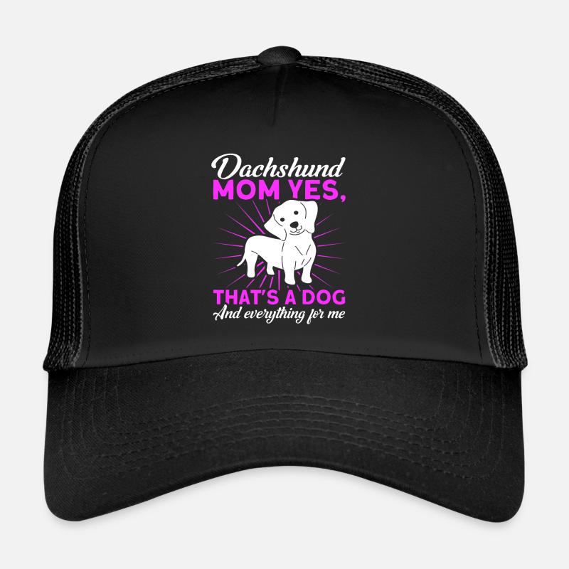 Dachshund Dachshund Dachshund Mama Dachshund Pet Trucker Cap