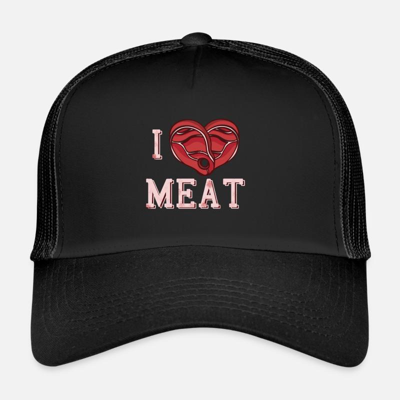 J’adore la viande Casquette trucker 