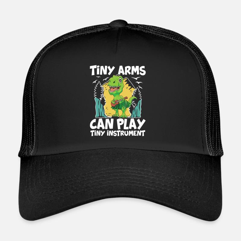 Tiny Arms Can Play Tiny Instrument - Trucker Cap - Schwarz/Schwarz