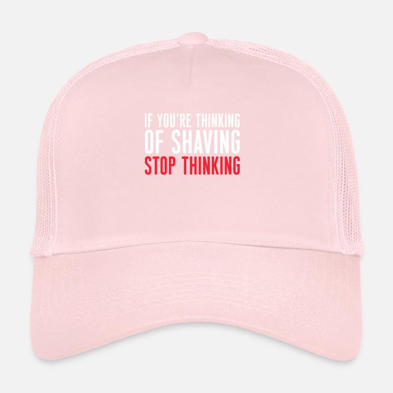 Si vous pensez au rasage, arrêtez de penser à Bart Casquette trucker 
