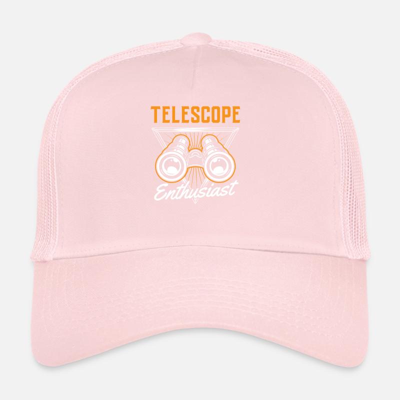 Telescope Enthusiast Universe Stars Space Trucker Cap
