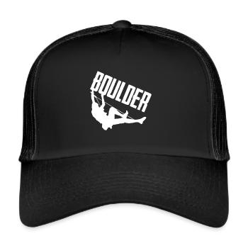 Bouldering Mountaineers Climbing Wall Climbing - Trucker Cap - black/black - Front