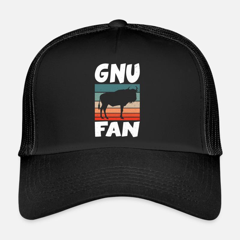 Gnu Antilope Afrika Tier Liebhaber Fan Trucker Cap