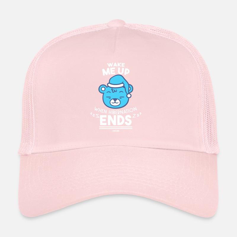 weck mich auf wenn der Winterschlaf vorbei ist Trucker Cap