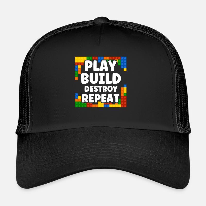 Repeat clamping block block Trucker Cap