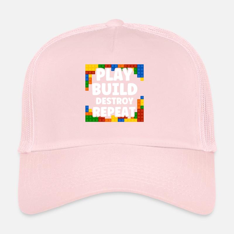 Repeat clamping block block Trucker Cap