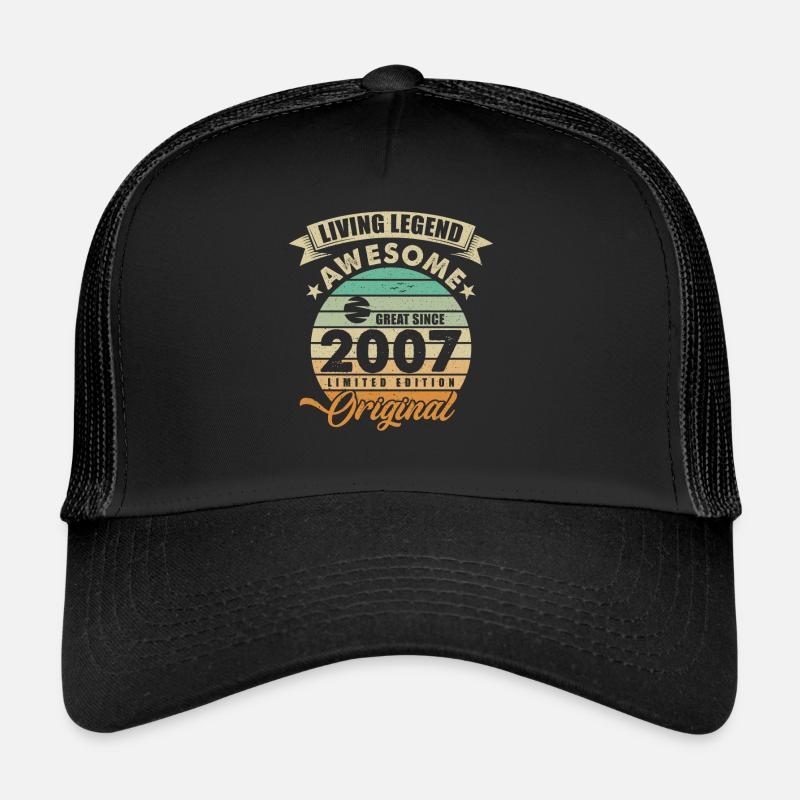 Anniversaire 2007 Casquette trucker 