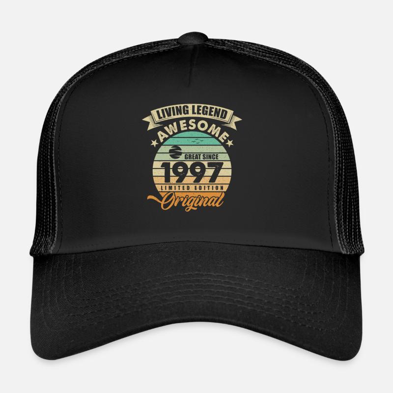 1997 Birthday Retro Orginal Trucker Cap