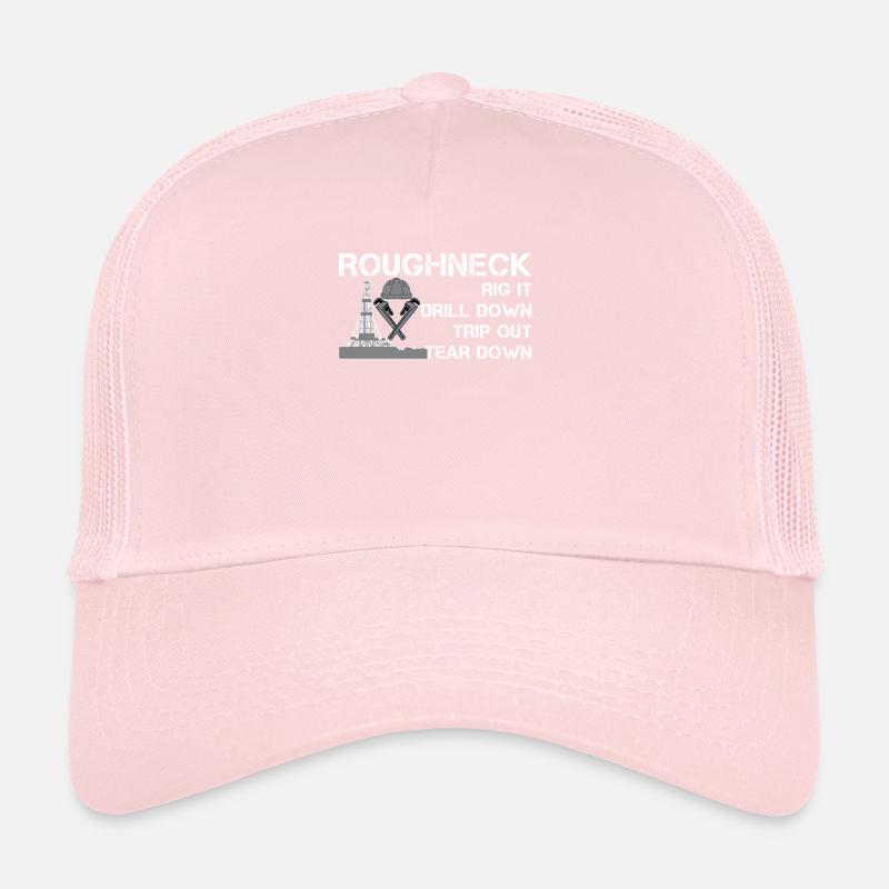 Rig Up Drill Down Trip Out Roughneck Trucker Cap