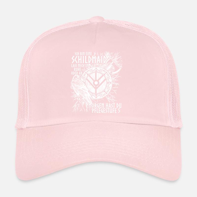 Schildmaid Wikinger Spruch Berserker Trucker Cap