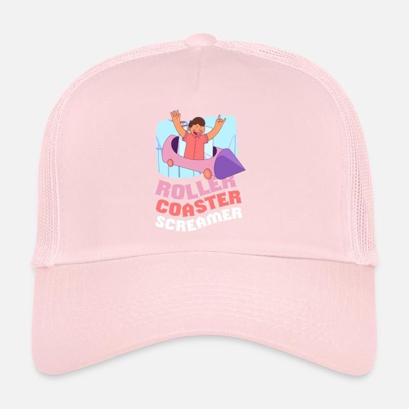 Montagnes russes Screamer Roller Coaster Casquette trucker 