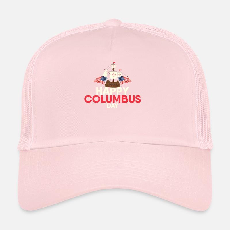 Jour de Christophe Colomb Casquette trucker 
