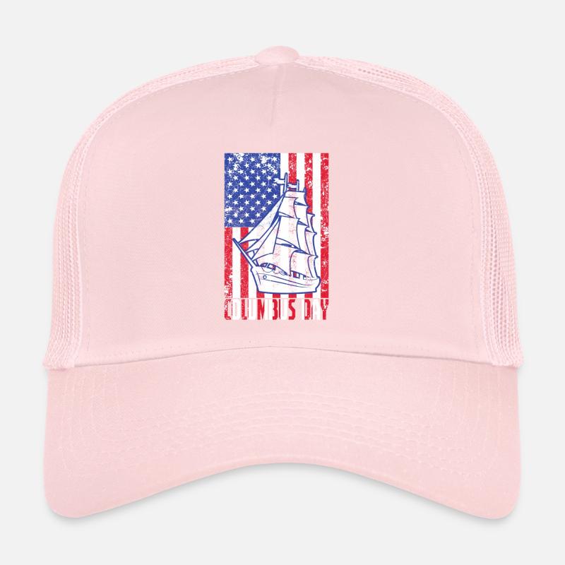 Columbus Day Trucker Cap