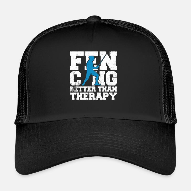Fencing Better Than Therapy Trucker Cap