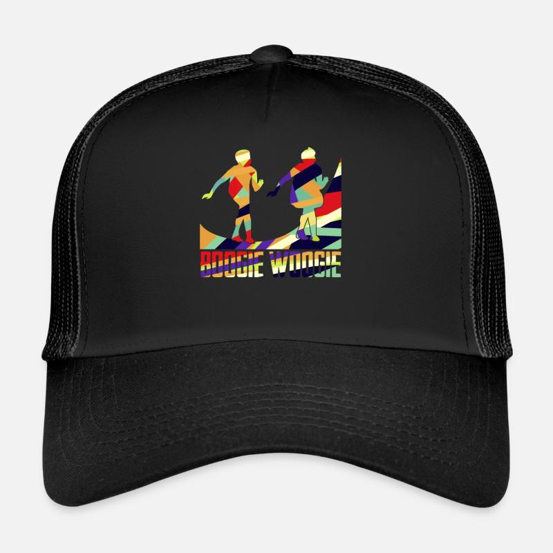 Boogie Woogie Boogie-Woogie Tanzen Swing Trucker Cap