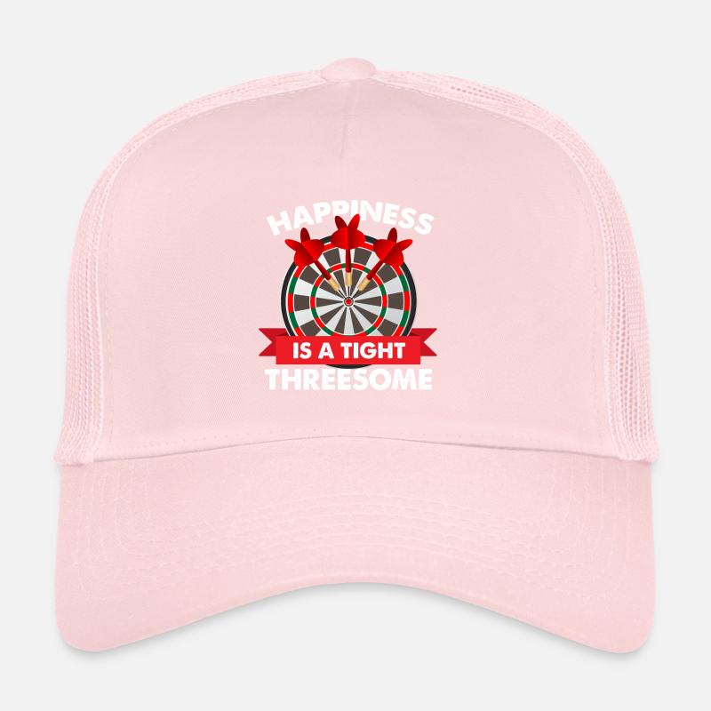 dart est un design serré pour un adepte de fléchettes Casquette trucker 