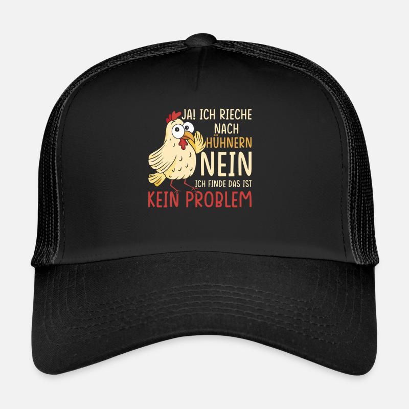 Huhn Hühner Geschenk Lustiges Huhn Spruch Trucker Cap
