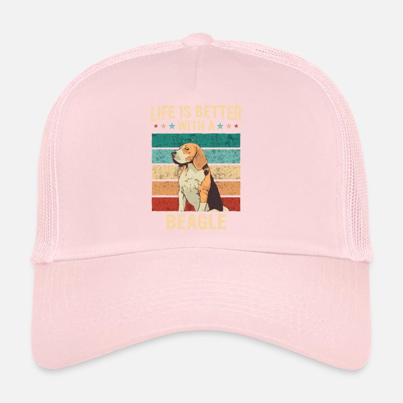 Chien Beagle Casquette trucker 