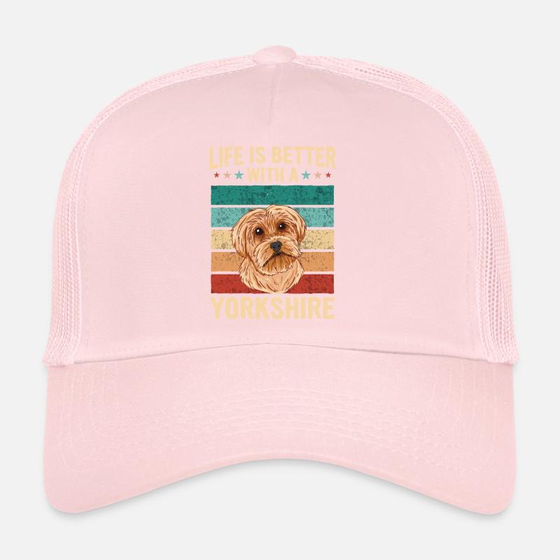 Yorkshire Terrier Hund Trucker Cap
