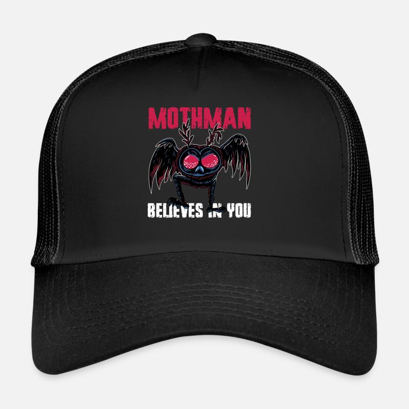 Cryptozoologie des cryptides Mothman Casquette trucker 