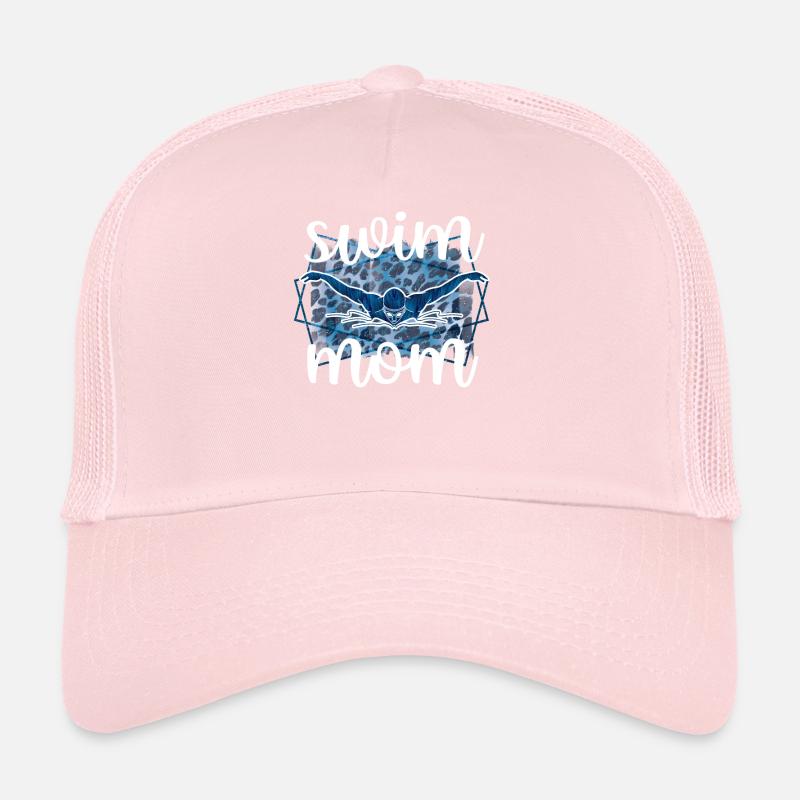 Schwimmmama Geschenk Mutter Schwimmer Schwimm-Mama Trucker Cap