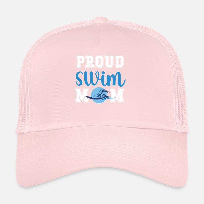 Natation Maman Cadeau Mère Nageuse Maman Casquette trucker 