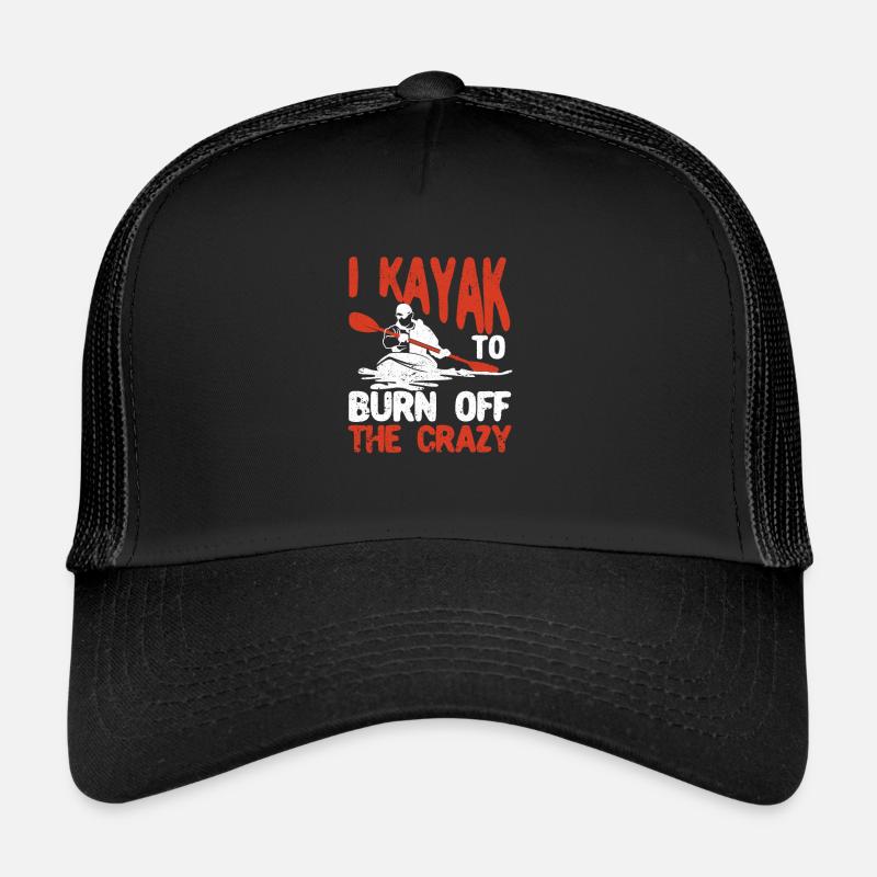 Je fais du kayak autour du drôle de lac d’eau vive Casquette trucker 