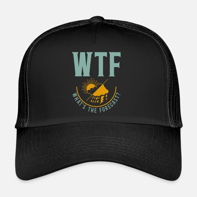 Météorologue Prévisions météorologiques Casquette trucker 