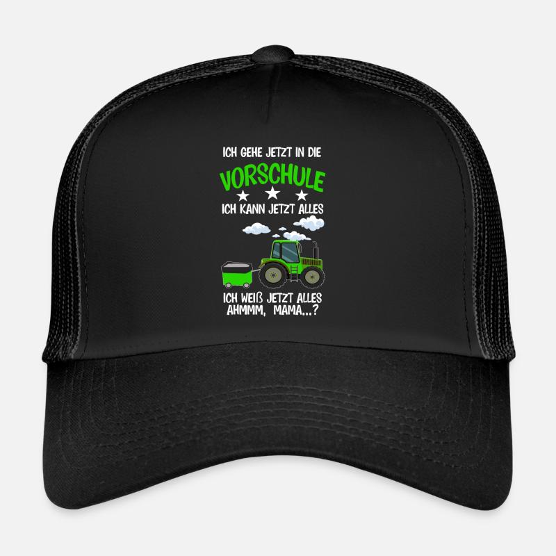 Vorschule Traktor Vorschüler Geschenk Trucker Cap