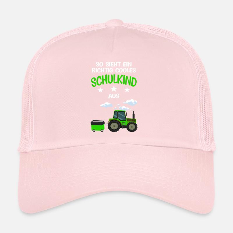Schulkind Traktor Erstklässler Geschenk Trucker Cap